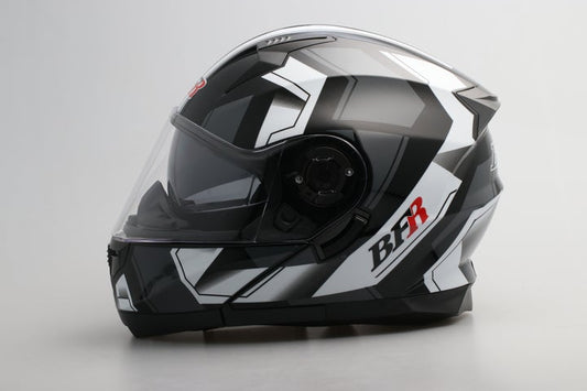 Neotech Helmet- Graphic Black, White Shiny