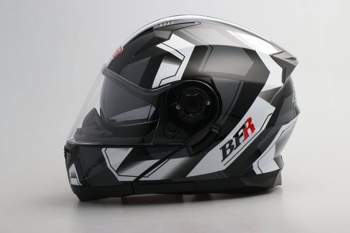 RAPHA Helmet- Graphic Black, White Shiny