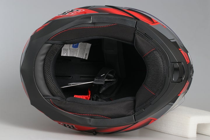 CANYON Helmet Wolf Black Orange Shiny