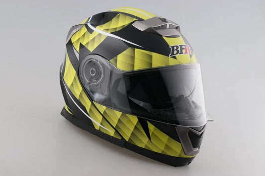 HORNET Motorcycle Helmet - Yellow