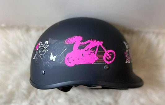 Lady rider Polo Helmet-Pink